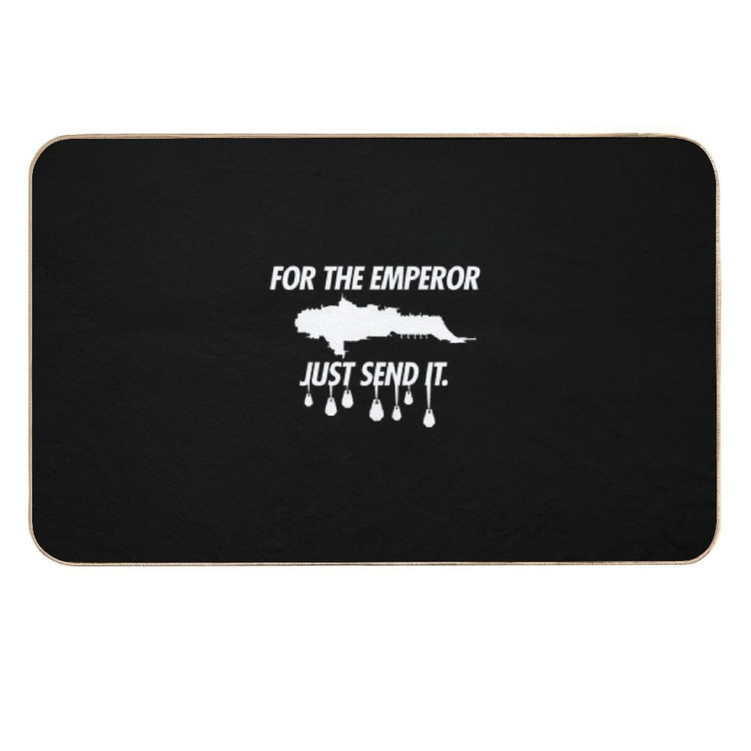 JUST SEND IT.  Odorless Bath Mat