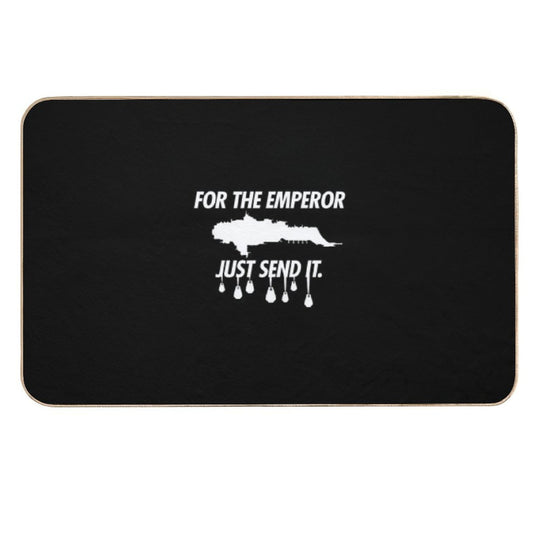 JUST SEND IT.  Odorless Bath Mat