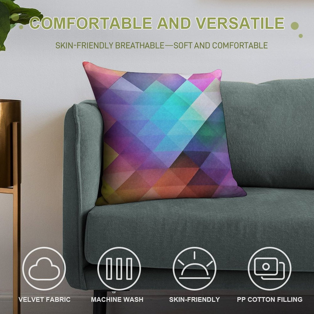 Pattern 12 Soft Anti-Pilling Throw Pillow