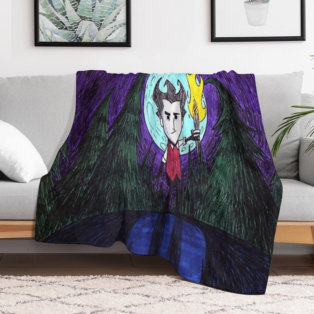 Don't Starve Eco-conscious Throw Blanket