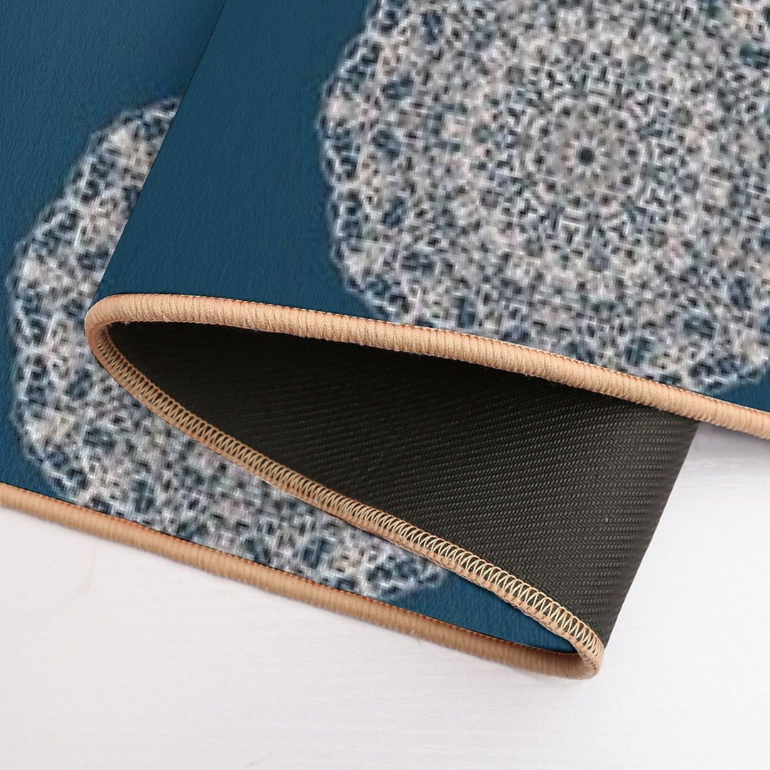 Doily Layers Imprint  Rapid-Drying Bath Mat