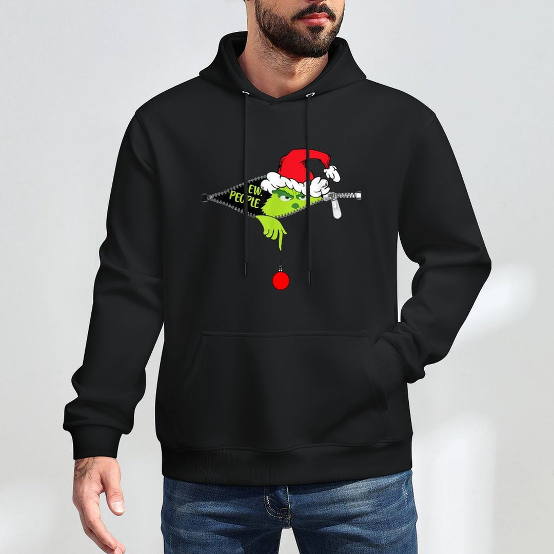 Funny Christmas Ew People Men Women Kid Boys Girls Shrink-Resistant Hoodie