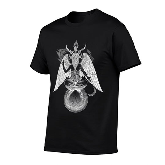 Baphomet - As Above So Below Black Magic Devil Illustration  Affordable Price T-Shirt