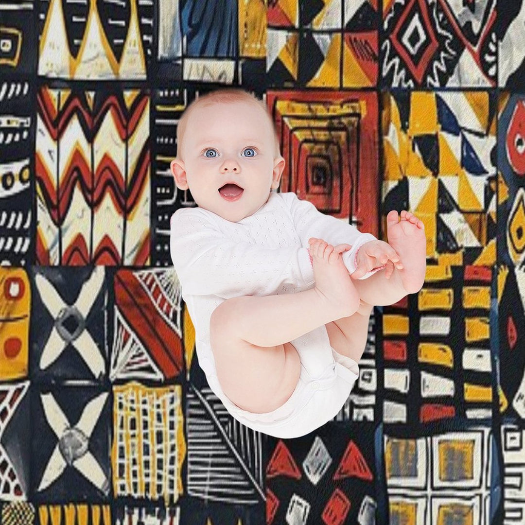 Tribal Mosaic A Celebration of Color And Pattern Gift-ready Throw Blanket