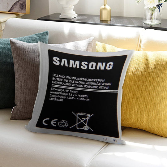 Swollen Battery Premium Soft Anti-Pilling Throw Pillow