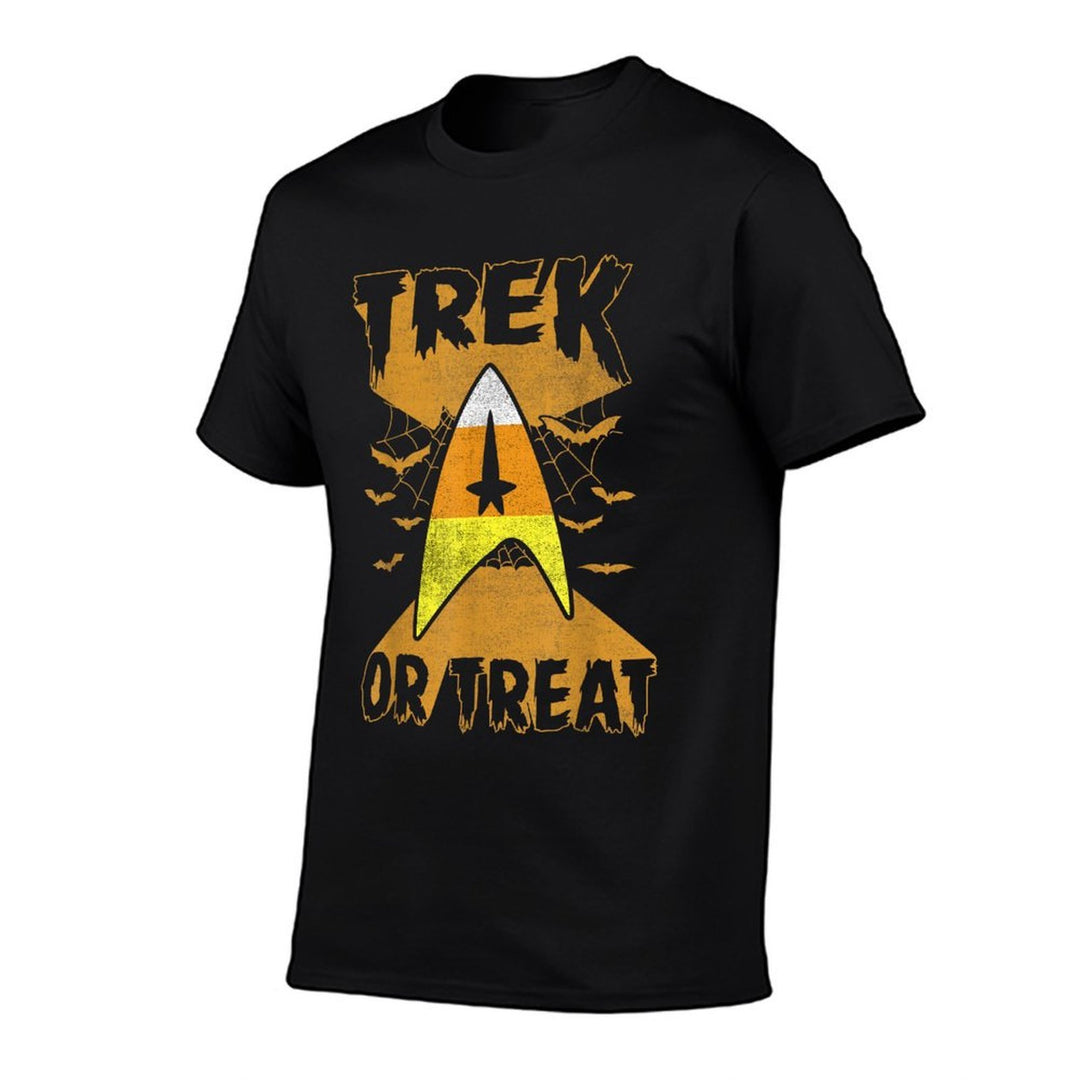 Star Trek Candy Corn Trek Or Treat Halloween  Versatile T-Shirt