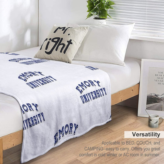 Emory University Comfort Throw Blanket