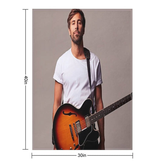 Max Giesinger Plush Throw Blanket