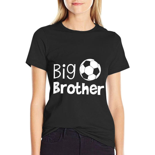 Big Brother - Soccer Tshirt for Big Brother Toddler  Heathered Texture T-Shirt