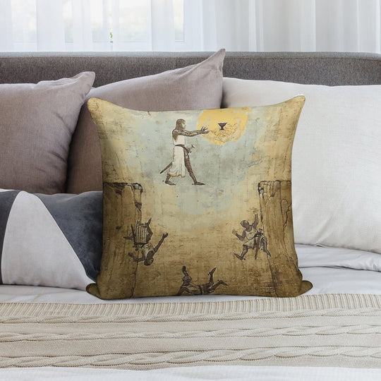 Jump of Faith Soft Anti-Pilling Throw Pillow