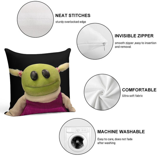 Nanalan Mona Soft Skin-Friendly Throw Pillow