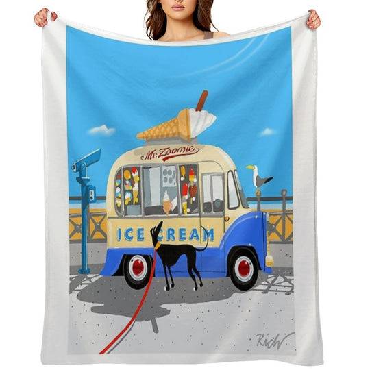 Mr. Zoomie Compact Throw Blanket