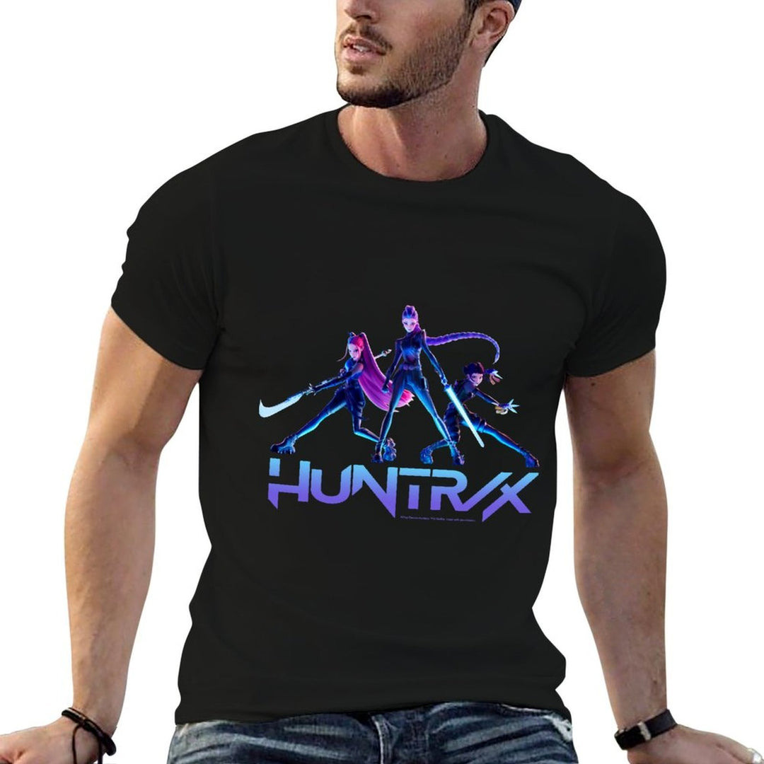 KPop Demon Hunters Huntrx Ready For Battle Epic Poses Comfortable T-Shirt