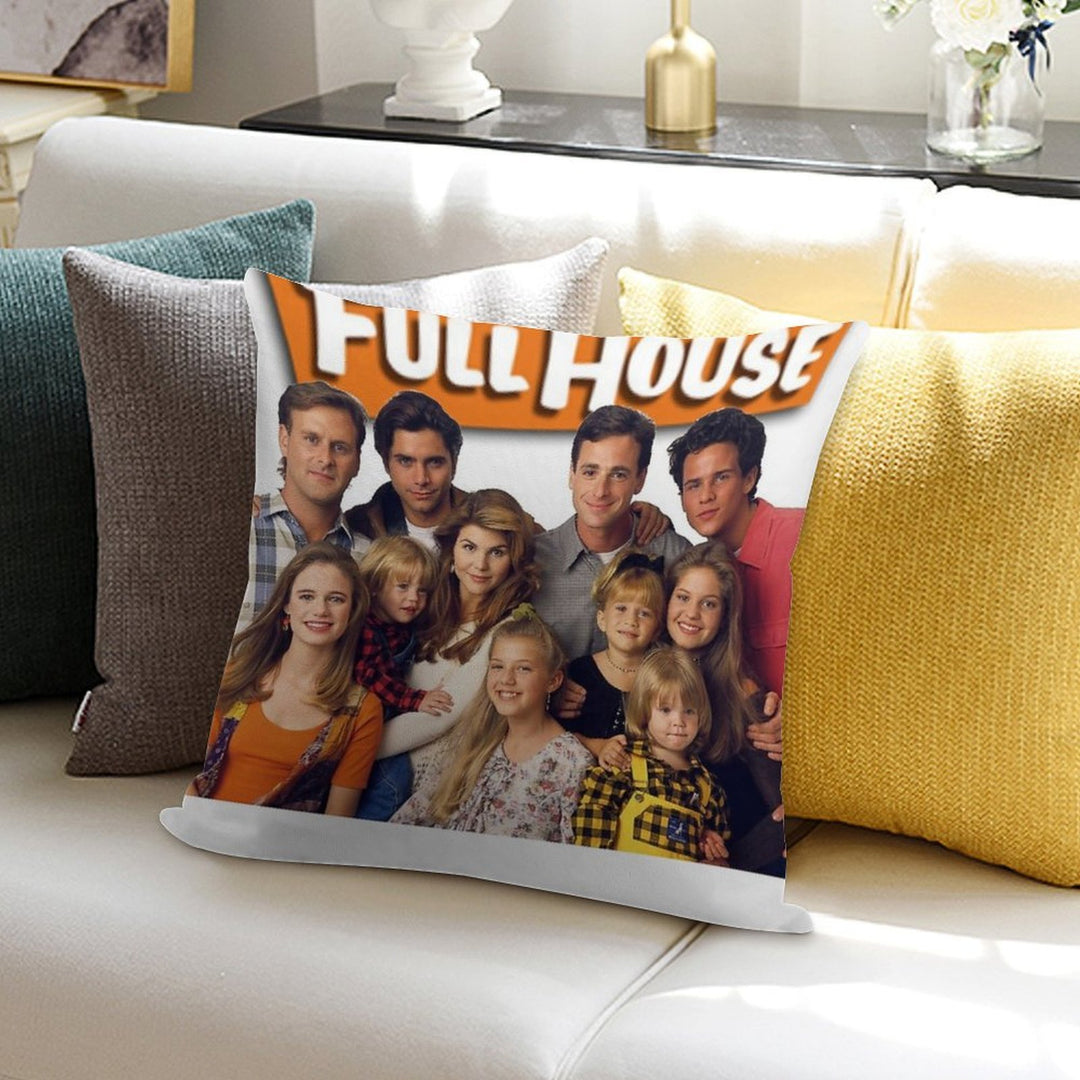 Full House Case Soft Home Decor Throw Pillow