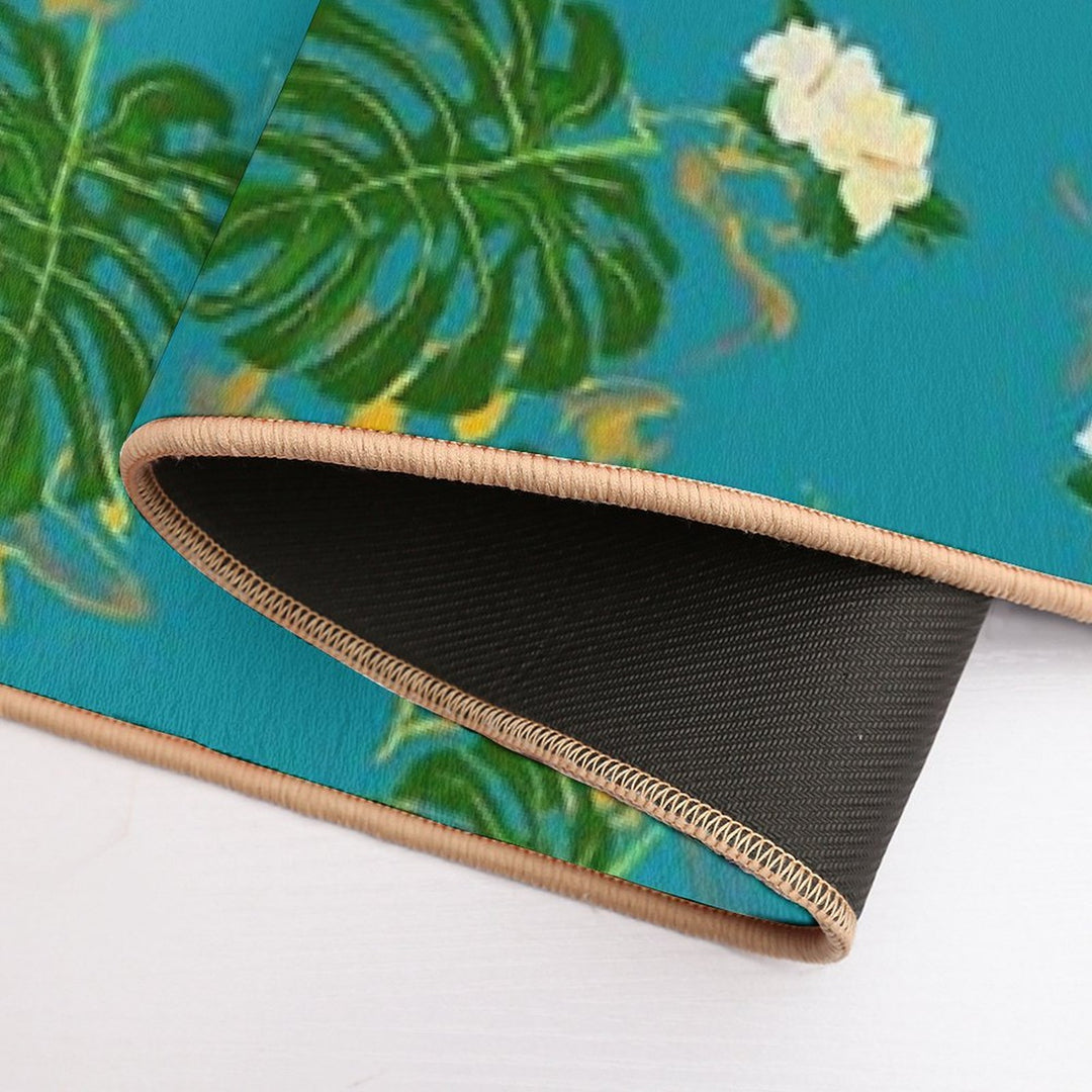 Exotic Spring  Repositionable Bath Mat