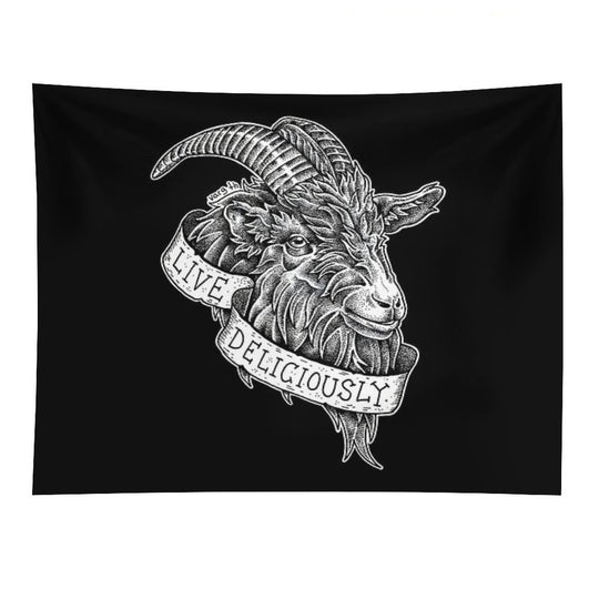 Live Deliciously Tapestry