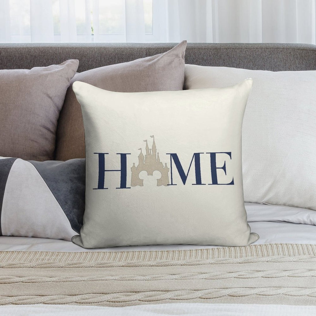 Castle Home Soft Shrink-Resistant Throw Pillow