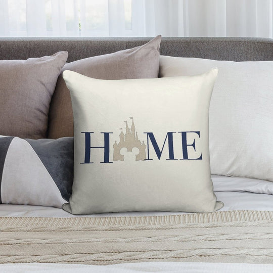 Castle Home Soft Shrink-Resistant Throw Pillow