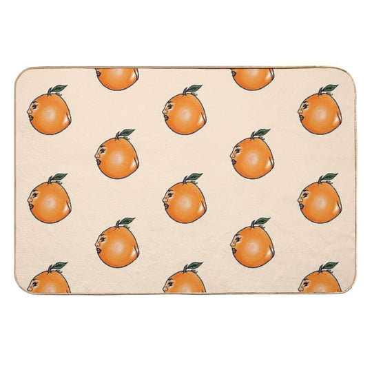 Lil Orange Booty  Absorbent Bath Mat