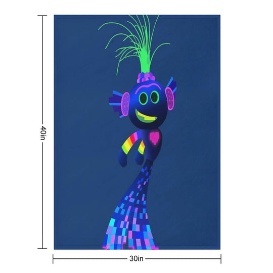 King Trollex All-season Throw Blanket