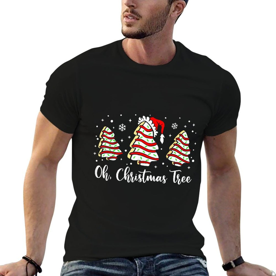 Groovy Oh Christmas Tree Cakes Debbie Becky Jen Cake Lovers  Odor-resistant T-Shirt