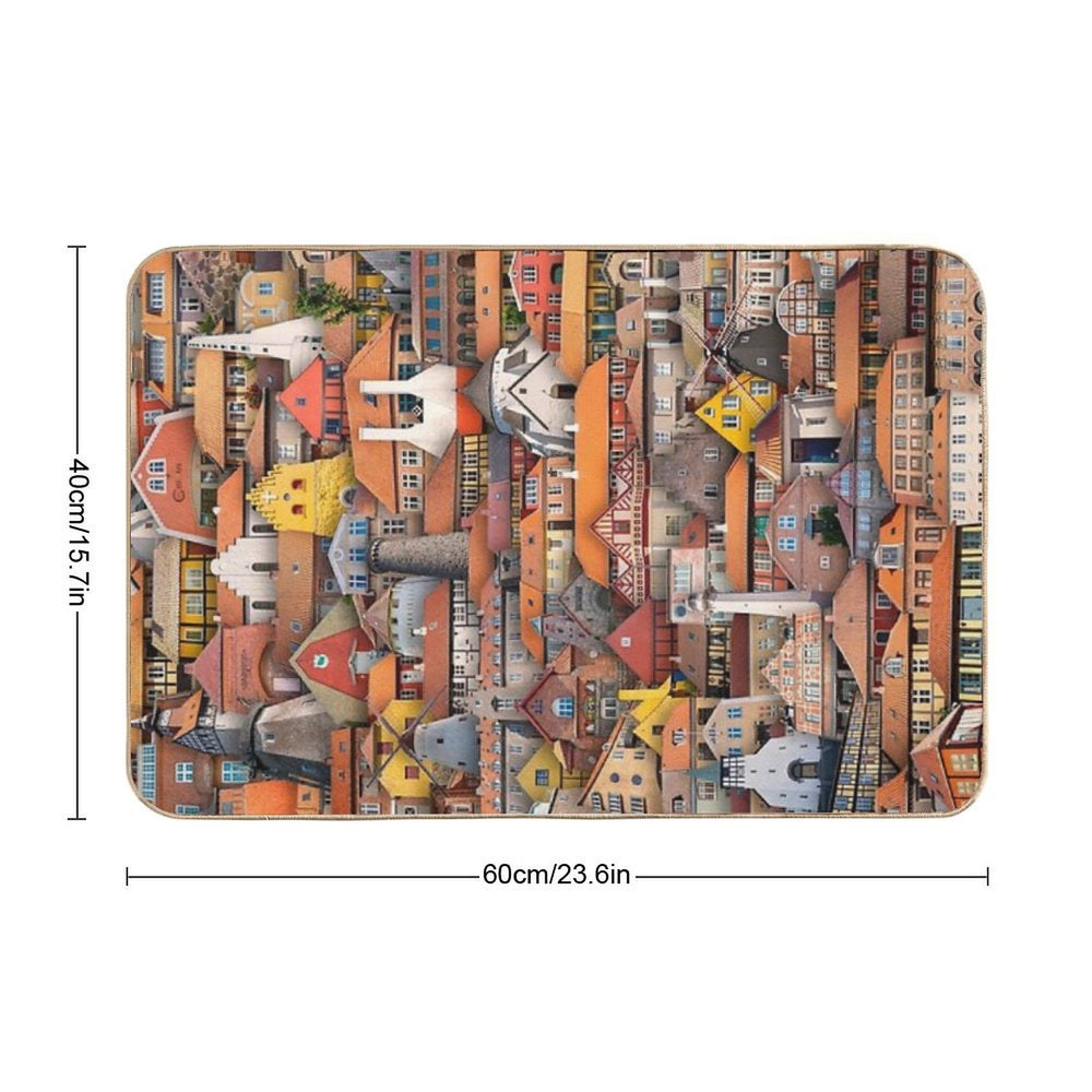 Bornholm in Denmark  Toxin-Free Bath Mat