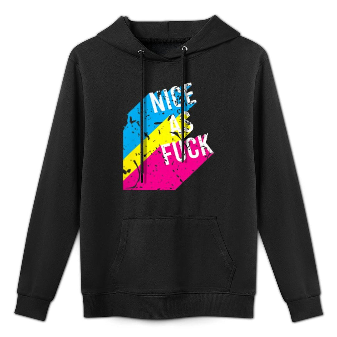 NICE AS F_CK Retro Vintage Frocket Layering Staple Hoodie