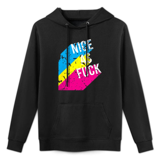 NICE AS F_CK Retro Vintage Frocket Layering Staple Hoodie