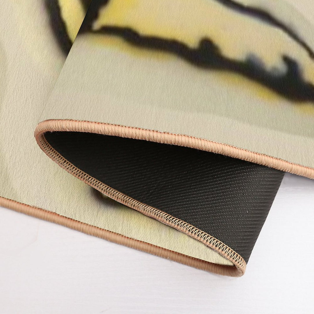 A Lying Pug  Odorless Bath Mat