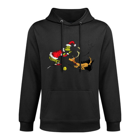 Dr. Seuss Reindeer T-shirt Durable Construction Hoodie