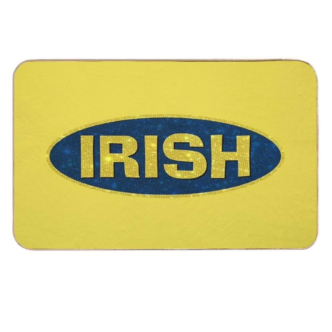 Irish - Clueless Vibes  Pet-Safe Bath Mat
