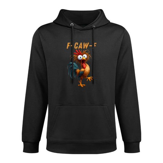 Funny F-Caw-F Chicken FCAWF Chicken Relaxed Fit Hoodie