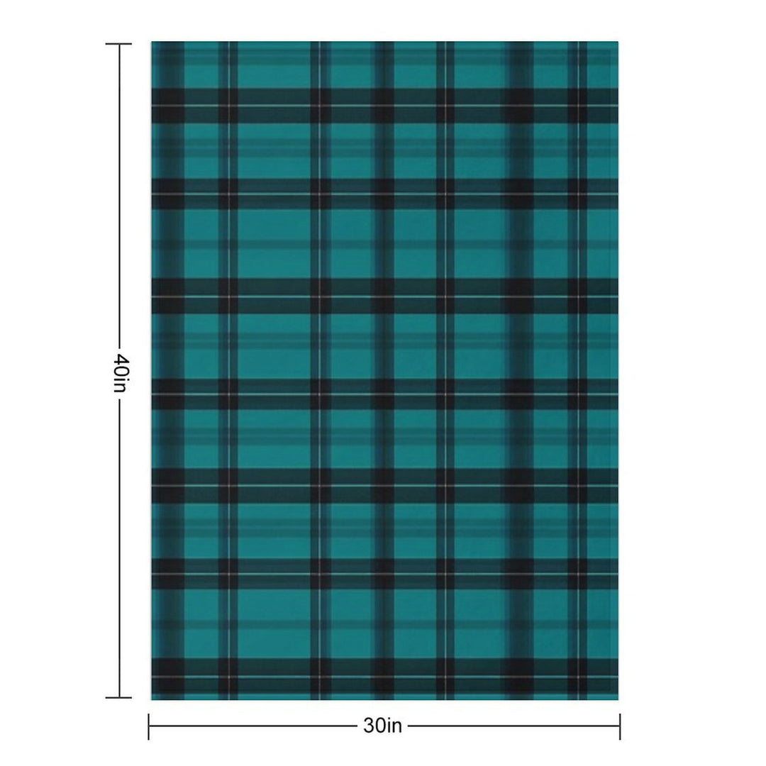 Tartan Pattern Travel-friendly Throw Blanket