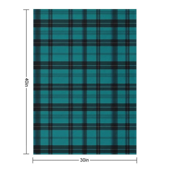 Tartan Pattern Travel-friendly Throw Blanket