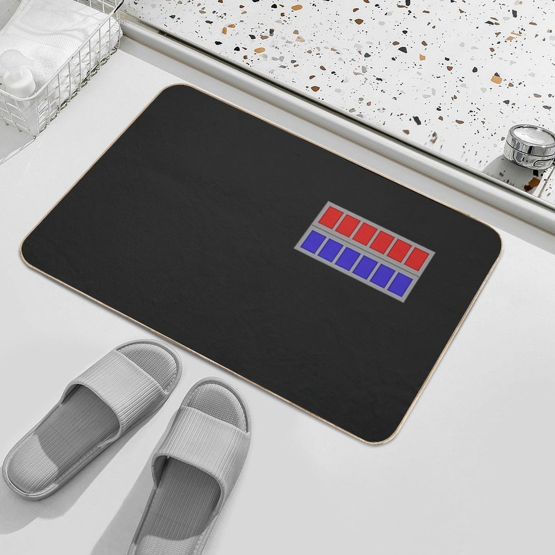 Imperial Officer Rank - Admiral Durable Bath Mat