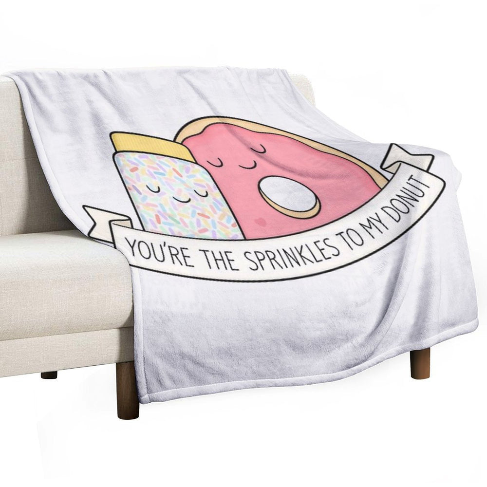 You're The Sprinkles to My Donut Durable Throw Blanket