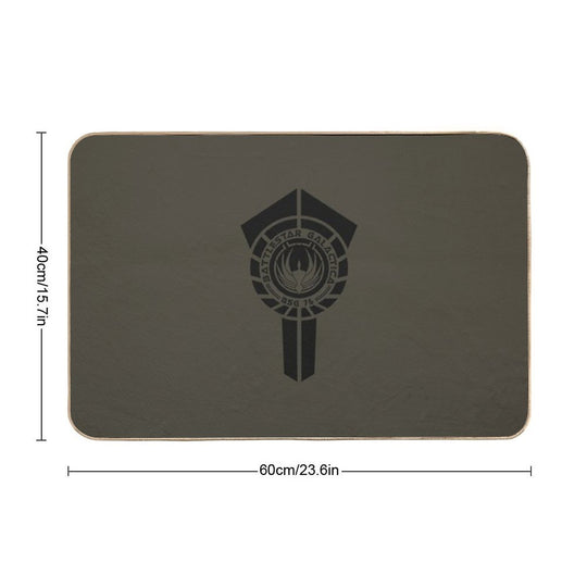 Battlestar Galactica Logo - So Say We All  Non-Slip Bath Mat