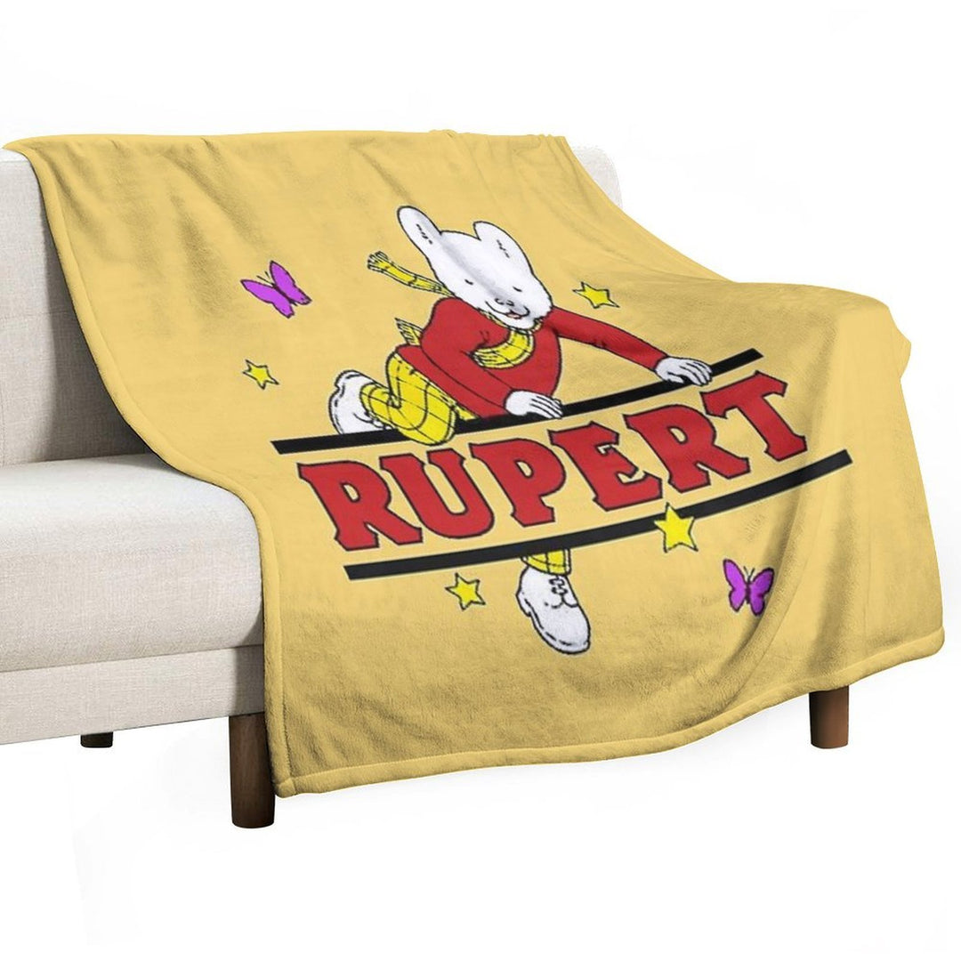 Rupert Bear Premium Throw Blanket