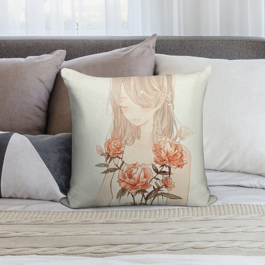 Stem. Soft Anti-Pilling Throw Pillow