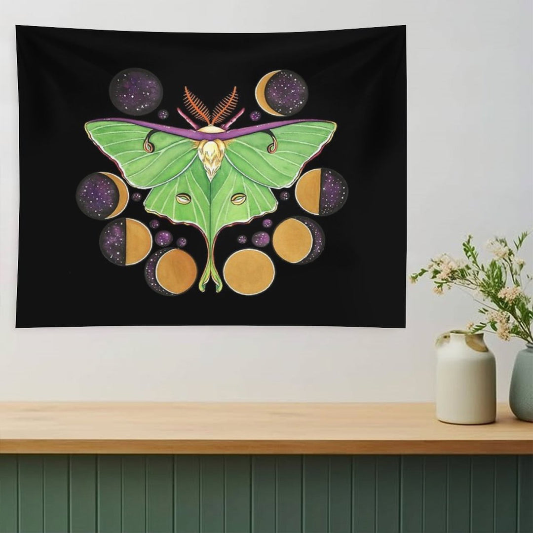 Lunar Moth Tapestry