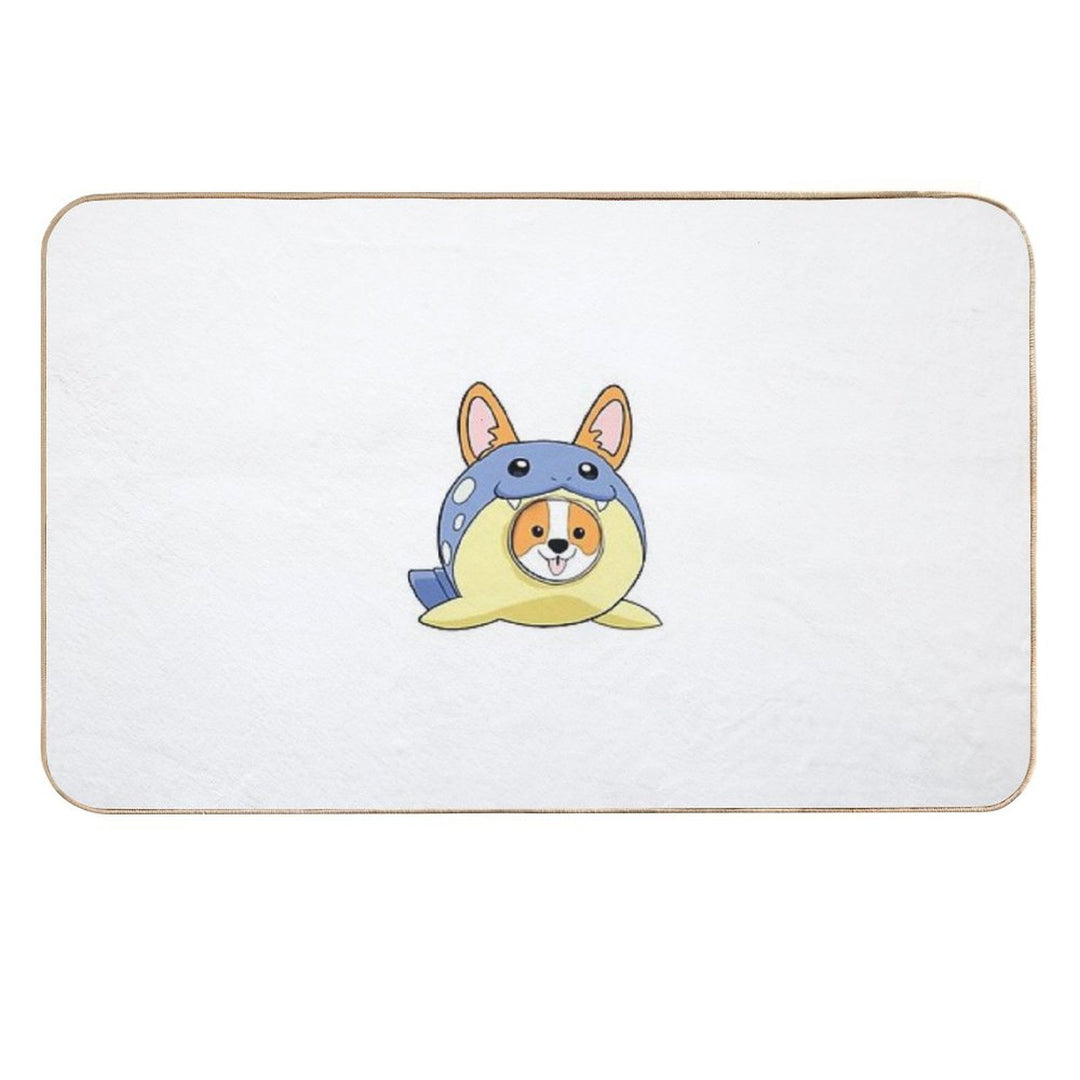 Corgi Spheal  High-Traffic Bath Mat