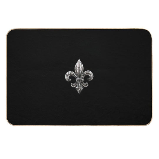 Fleur De Lis  Slip-Resistant Bath Mat