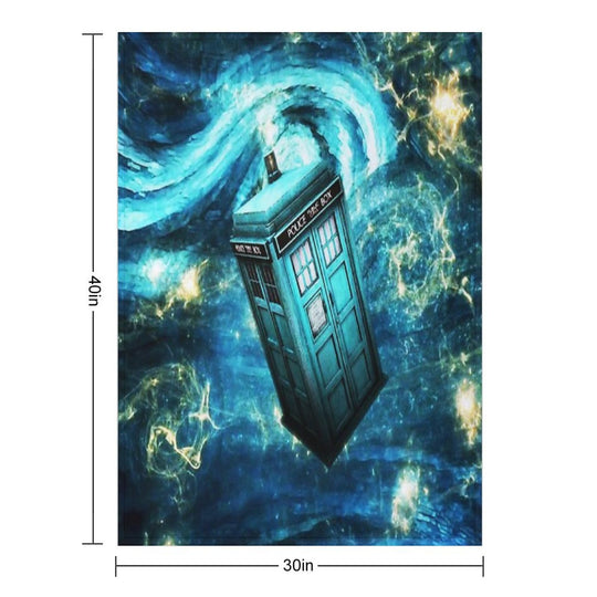 The Starry Night Compact Throw Blanket