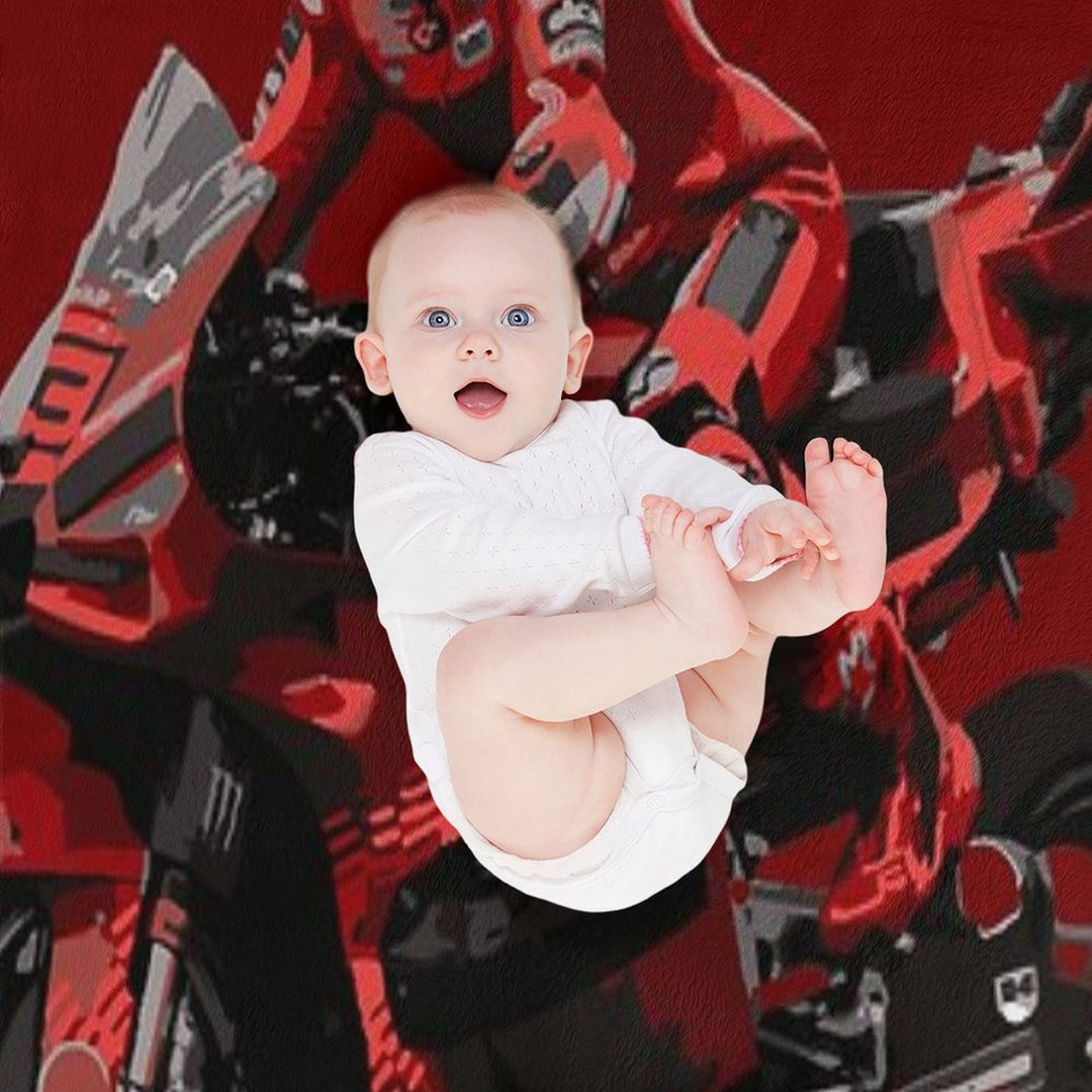 MotoGP Marc Marquez 93 Comfort Throw Blanket