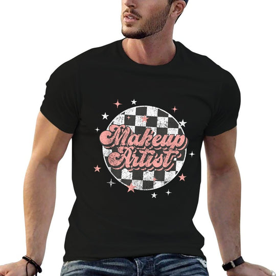 Vintage Makeup Artist MUA Retro Makeup Artist  Odor-resistant T-Shirt