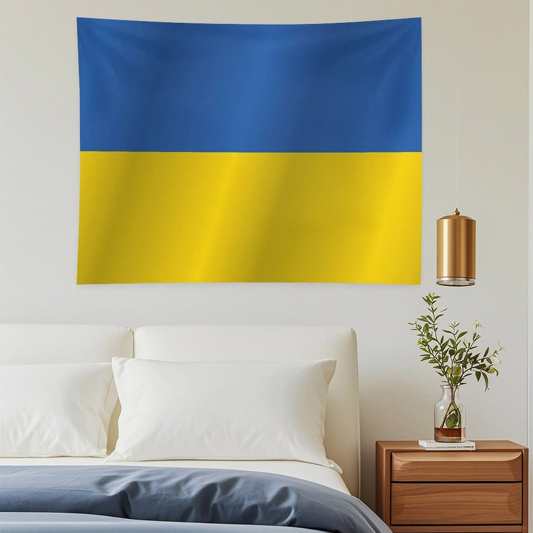 Ukraine Flag Tapestry