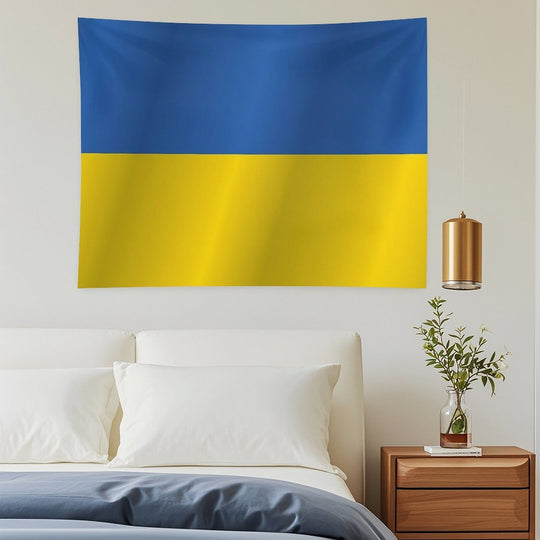 Ukraine Flag Tapestry