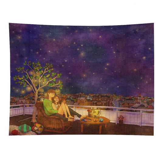 Puuung Illustration No.96 Tapestry