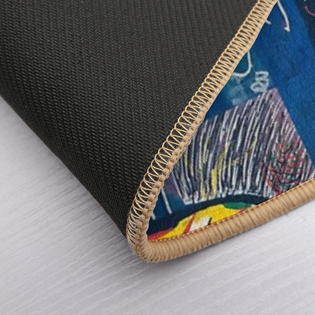 Neon Skull Riot  Multi-Purpose Bath Mat