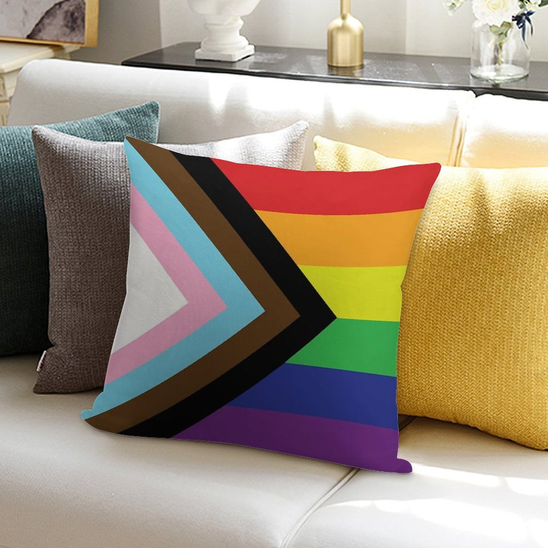 2019 Gay Pride Rainbow Flag LGBTQ Soft Multiple Sizes Throw Pillow
